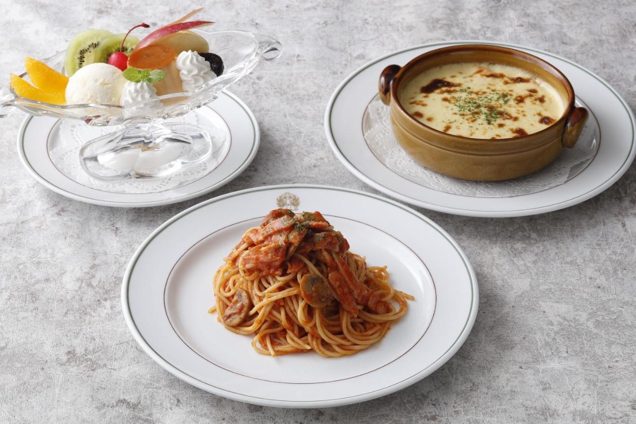 Hotel New Grand Yokohama  Exterior foto A typical Italian-style set meal