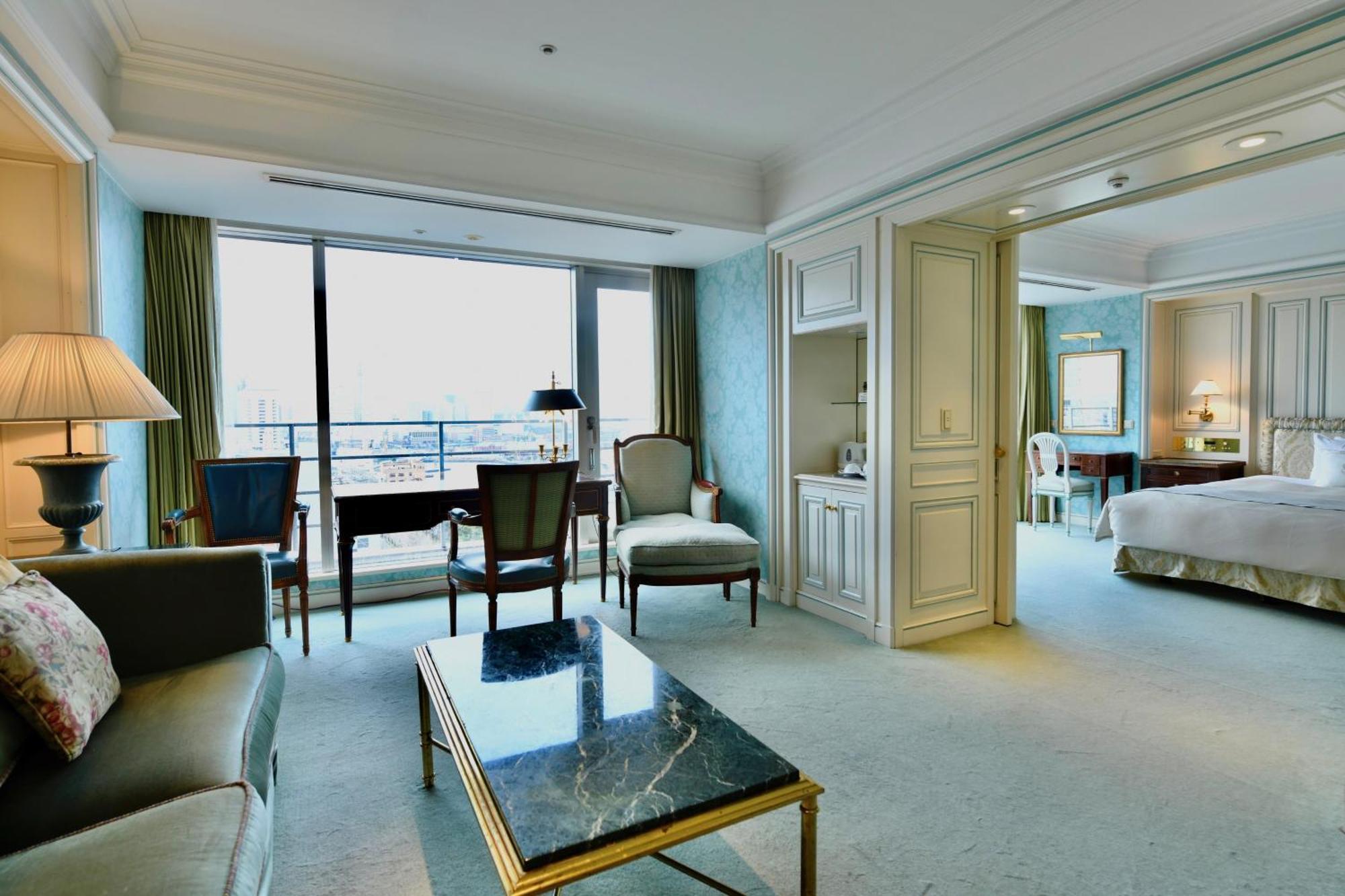 Hotel New Grand Yokohama  Exterior foto A suite at the hotel